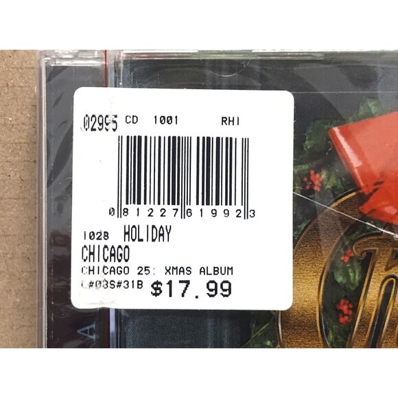 NEW Chicago 25 CD 1998 Christmas Album Rhino Records Chicago XXV Holiday Album - Picture 3 of 9